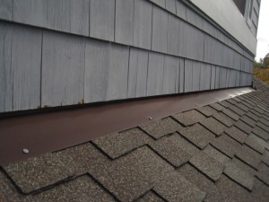 Roof to Wall Flashing done by Pro Roofing