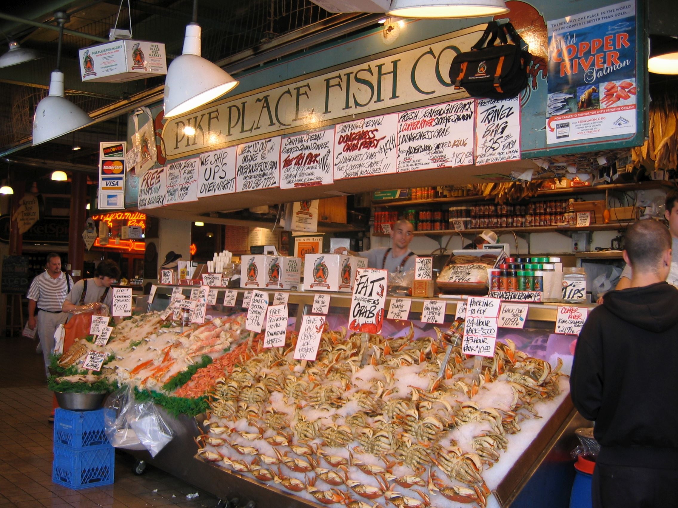 Seattle's pikes place fish market